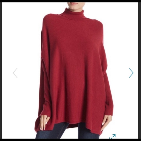 Joseph A Oversized Boxy Turtleneck 